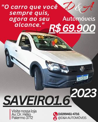 VOLKSWAGEN SAVEIRO 1.6 MSI ROBUST CS 8V FLEX 2P MANUAL VOLKSWAGEN SAVEIRO 1.6 MSI ROBUST CS 8V FLEX 2P MANUAL